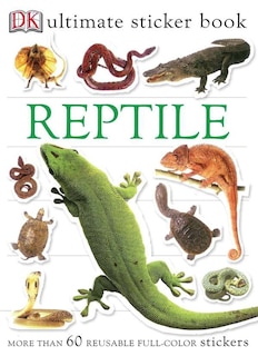 Couverture_Ultimate Sticker Book: Reptile
