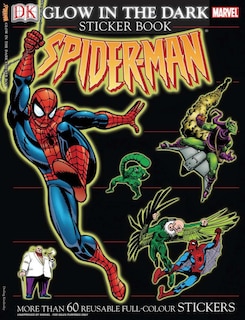 Front cover_Ultimate Sticker Book: Glow In The Dark: Spider-man