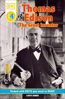Front cover_Dk Readers L4: Thomas Edison: The Great Inventor