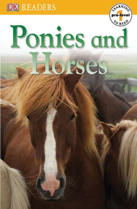 Couverture_Dk Readers L0: Ponies And Horses