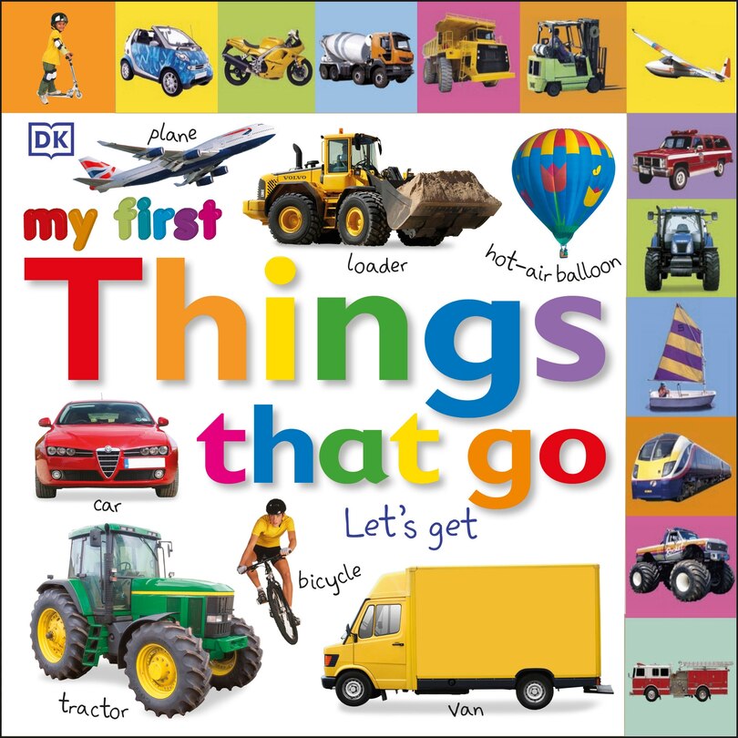 Couverture_Tabbed Board Books: My First Things That Go