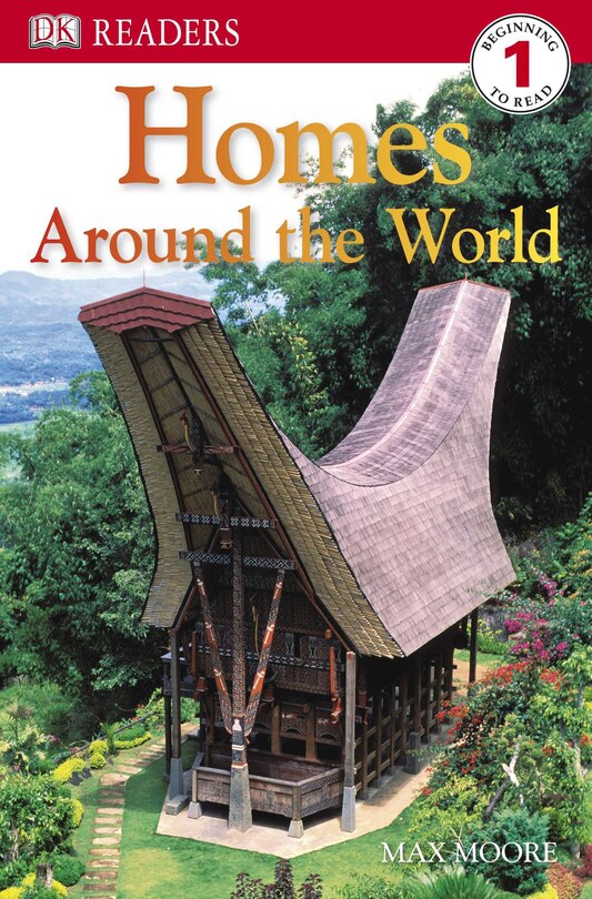 Front cover_Dk Readers L1: Homes Around The World