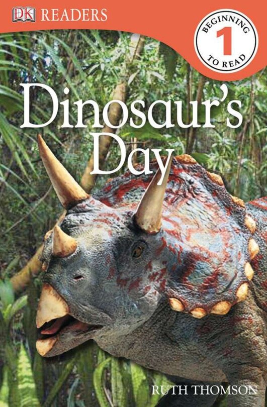 Front cover_Dk Readers L1: Dinosaur's Day