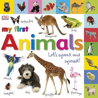 Front cover_Tabbed Board Books: My First Animals