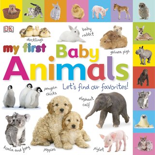 Front cover_Tabbed Board Books: My First Baby Animals