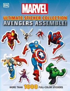 Front cover_Ultimate Sticker Collection: Marvel Avengers: Avengers Assemble!