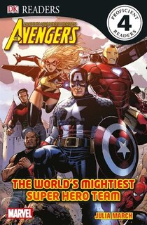 Front cover_Dk Readers L4: The Avengers: The World's Mightiest Super Hero Team
