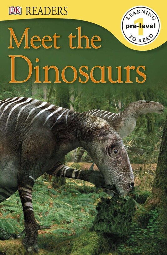 Couverture_Dk Readers L0: Meet The Dinosaurs