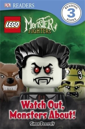 Front cover_Dk Readers L3: Lego Monster Fighters: Watch Out, Monsters About!