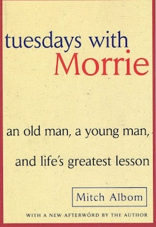 Front cover_Tuesdays with Morrie