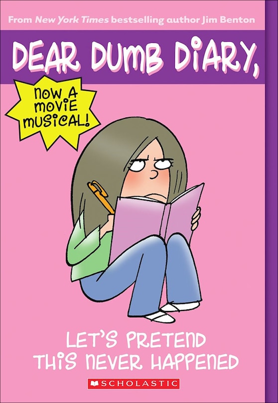 Front cover_Let's Pretend This Never Happened Jim Benton's Tales from Mackerel Middle School