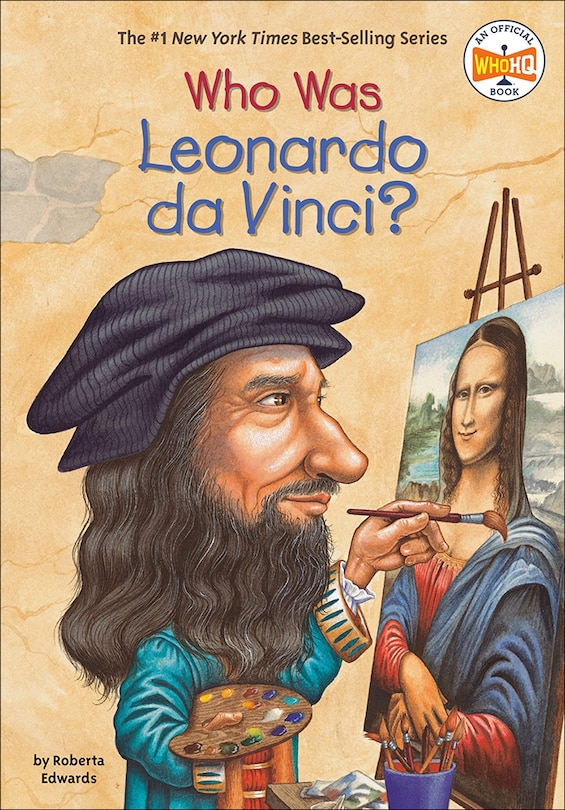 Front cover_Who Was Leonardo da Vinci?