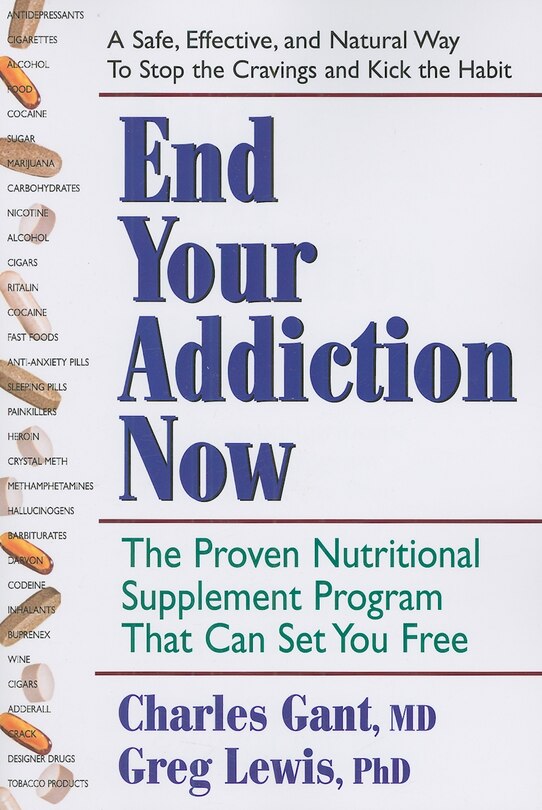 Front cover_End Your Addiction Now