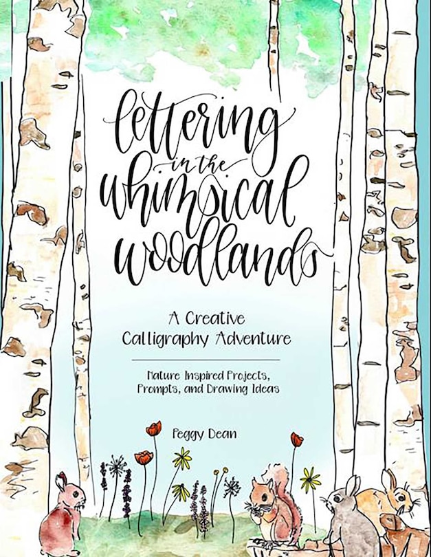 Front cover_Lettering In The Whimsical Woodlands