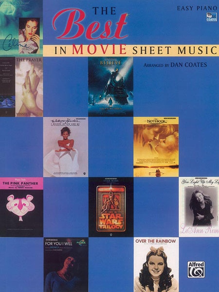 Front cover_The Best in Movie Sheet Music