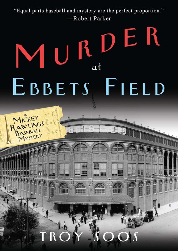 Front cover_Murder At Ebbets Field