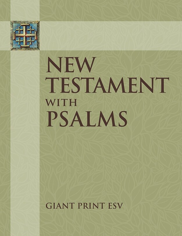 Front cover_New Testament with Psalms: Giant Print ESV