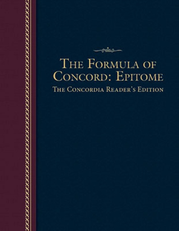 Front cover_The Formula of Concord