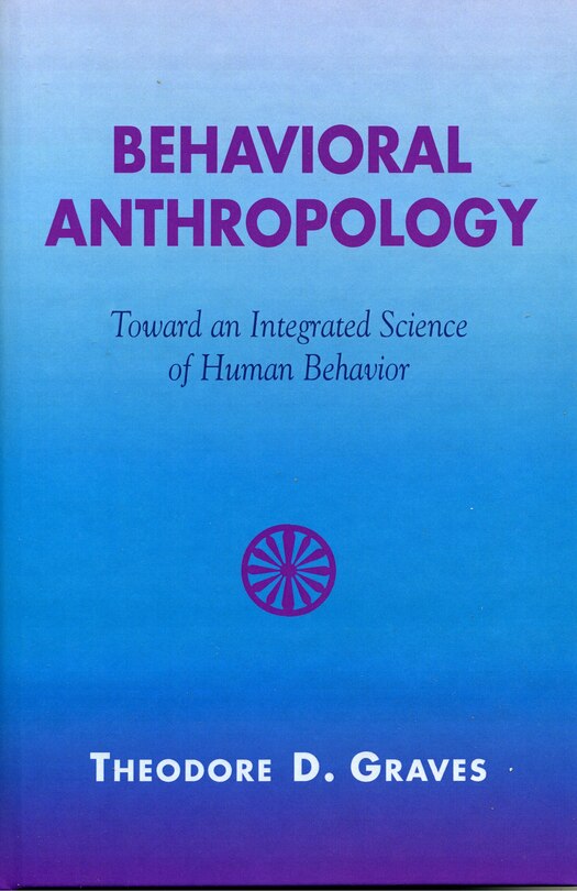 Front cover_Behavioral Anthropology