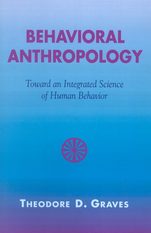 Front cover_Behavioral Anthropology