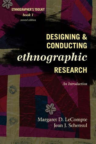 Front cover_Designing and Conducting Ethnographic Research