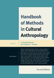 Front cover_Handbook Of Methods In Cultural Anthropology