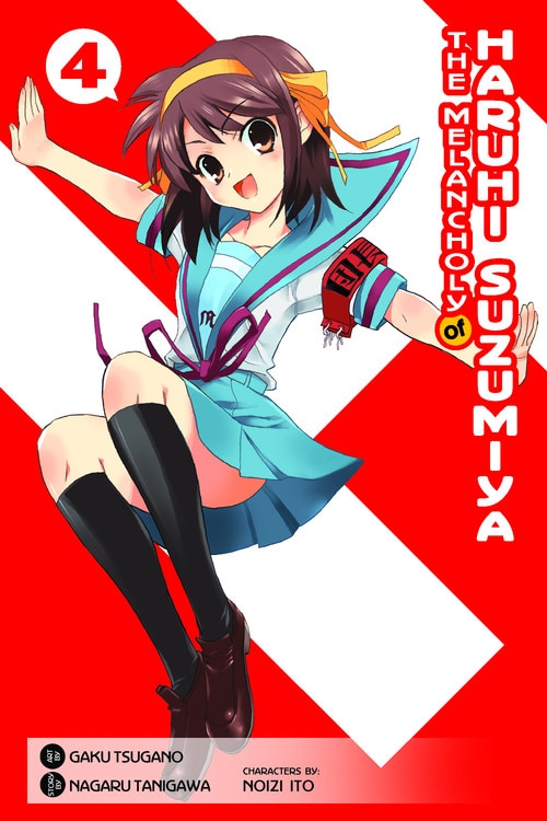 Couverture_The Melancholy of Haruhi Suzumiya, Vol. 4 (Manga)