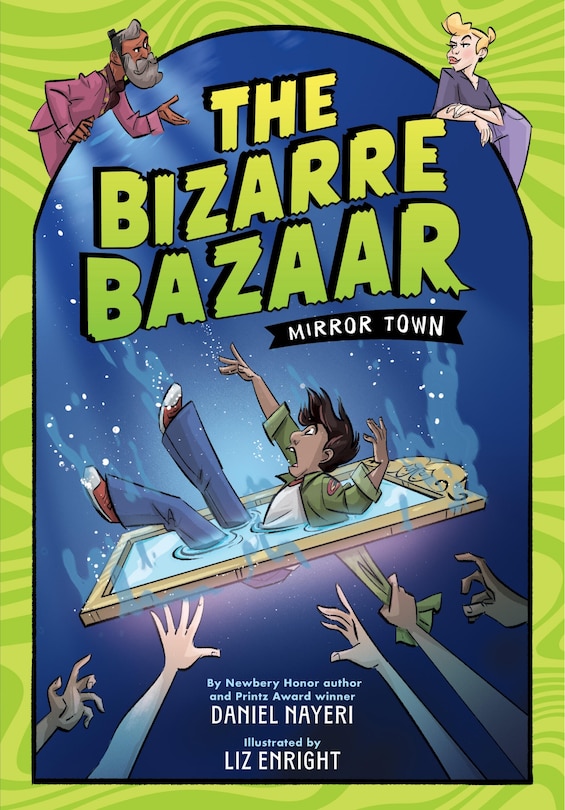 Front cover_The Bizarre Bazaar: Mirror Town (A Graphic Novel)