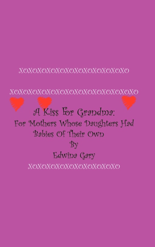 Front cover_A Kiss for Grandma