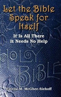 Couverture_Let the Bible Speak for Itself