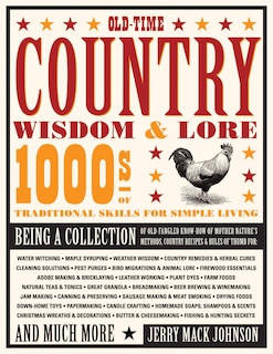 Couverture_Old-Time Country Wisdom & Lore