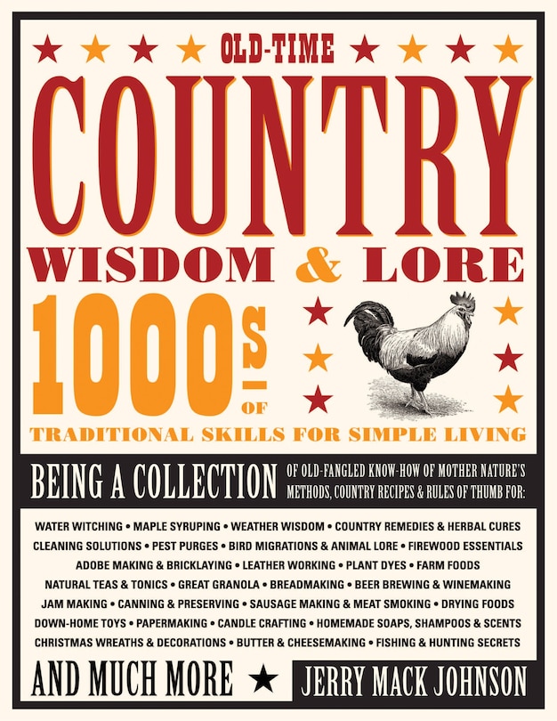 Couverture_Old-Time Country Wisdom & Lore