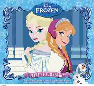 Disney: Frozen Paint By Number Kit: Paint Your Favorite Scenes! de Jessica Ward