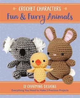 Front cover_Crochet Characters Fun & Furry Animals