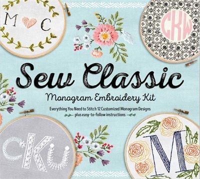 Front cover_SEW LOVELY MONOGRAM KIT