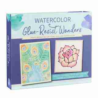 Watercolor Glue-resist Wonders: Create Irresistible Art Using Glue And Watercolors by Becker&mayer!