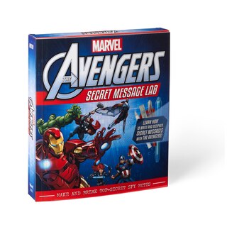 Front cover_Marvel The Avengers: Secret Message Lab