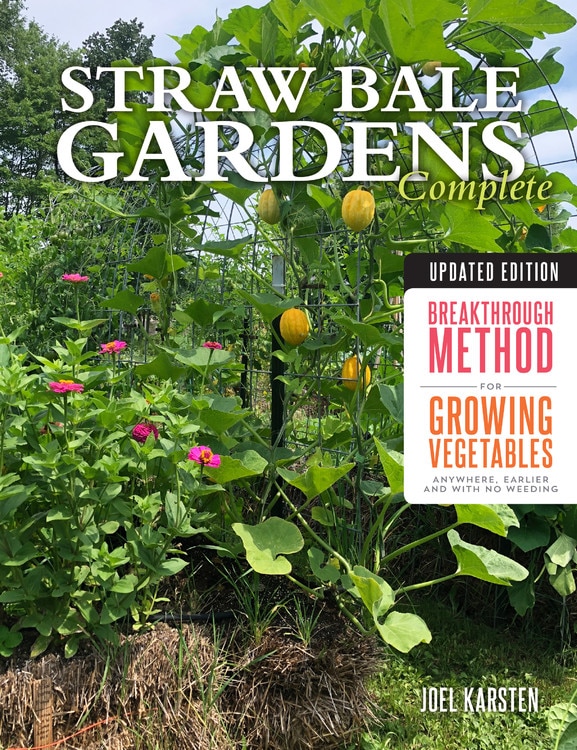 Front cover_Straw Bale Gardens Complete, Updated Edition