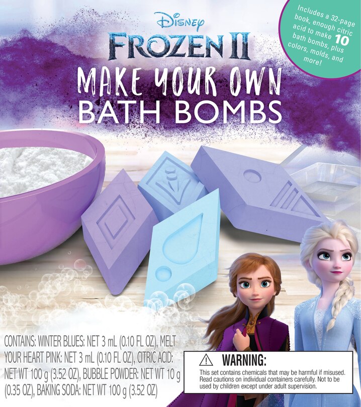 Couverture_Frozen 2 Make Your Own Bath Bombs