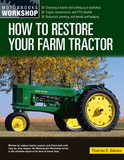 Couverture_How to Restore Your Farm Tractor