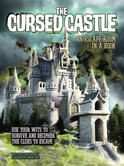 Front cover_The Cursed Castle: An Escape Room in a Book