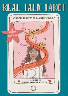 Front cover_Real Talk Tarot, 78 Card Deck And Guide Book