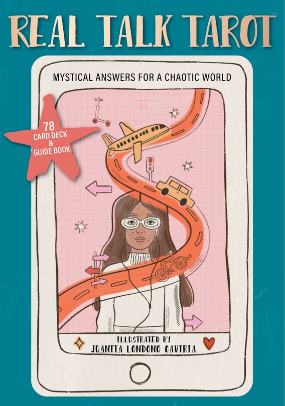 Front cover_Real Talk Tarot, 78 Card Deck And Guide Book