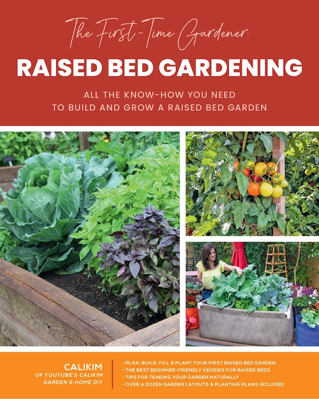Front cover_The First-Time Gardener: Raised Bed Gardening
