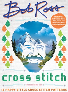 Front cover_Bob Ross Cross Stitch