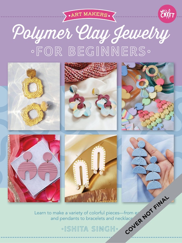 Front cover_Polymer Clay Jewelry For Beginners