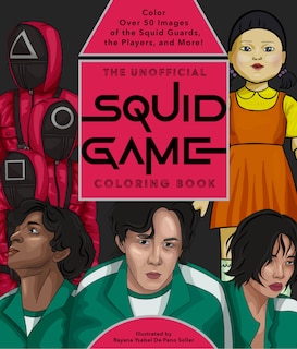 Front cover_The Unofficial Squid Game Coloring Book