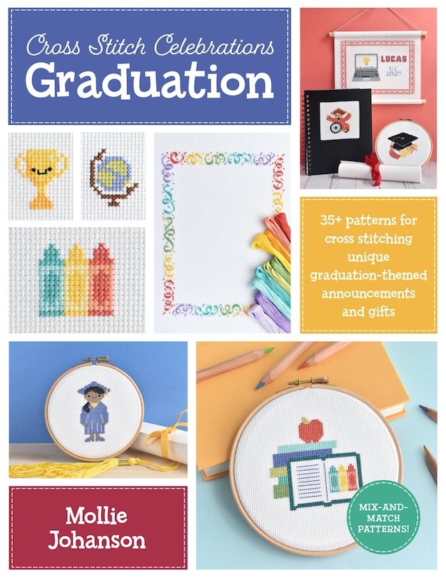 Front cover_Cross Stitch Celebrations: Graduation