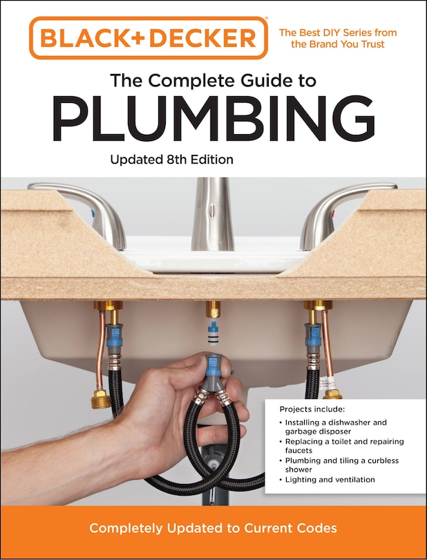 Front cover_Black and Decker The Complete Guide to Plumbing Updated 8th Edition