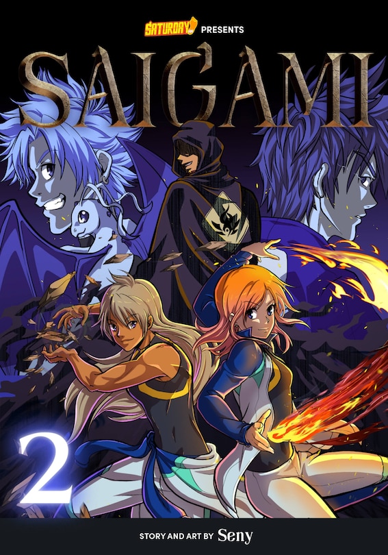 Front cover_Saigami, Volume 2 - Rockport Edition